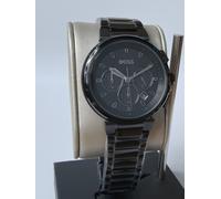 OROLOGIO HUGO BOSS ONE CHRONO UOMO HB1514001 QUADRANTE NERO - GARANZIA -...