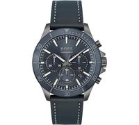 OROLOGIO HUGO BOSS UOMO TROPER CHRONO HB1514056 QUADRANTE BLU - GARANZIA - PR...