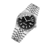 Orologio impermeabile da 30 m, orologio da polso analogico casual e luminoso, per amici, padre, fidanzato, uso quotidiano interno ed esterno a casa, accessorio casual affa, nero, Se référer au