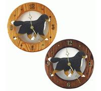 Orologio In Legno Con Cane Da Montagna Bernese