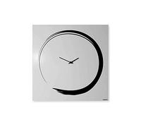 Orologio in Metallo Rosso Opaco Design Moderno Stile Orientale Zen