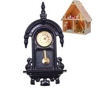 Orologio In Miniatura Per Casa Delle Bambole - Ornamento Realistico In Miniatura,Orologio Gioco Simbolico Casa Delle Bambole,Per Bambini, Ragazze, Ragazzi, la Famiglia e gli Amici