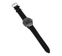 Orologio in Quarzo Commerciale, Moda per Uomini con Quadrante Grande, Data di Quarzo Analogico, Outfit Comodo con Braccialetto in Pelle PU per le Date (Tutto nero)