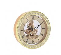 Orologio Ingranaggi Visibili Metallo Oggetto Decorativo Stile Retrò