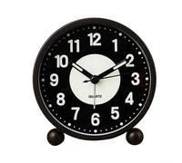Orologio innovativo che non ticchettio si illumina al buio progettato per ridurre al minimo le distrazioni durante il sonno