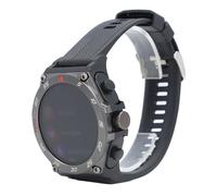 Orologio Intelligente con Auricolari Design Multifunzionale 2 in 1 e Lunga Durata per Viaggi Ed Esercizi Batteria da 400 MAh (BLACK)