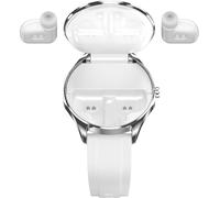 Orologio Intelligente con Auricolari, Smartwatch 2 in 1 con Cuffie, Combo 1.43 "HD Screen Smart Watch E Auricolari TWS per Android iOS, con Chiamata Ricevuta, Monitoraggio della Salute, Black