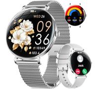 Orologio Intelligente Da Donna Con Funzione Telefonica, 1,43" AMOLED Ultra Sottile E Curvo, Monitoraggio Della Frequenza Cardiaca E Del Sonno, 100+ Modalità Sportive, Contapassi, Fitness Tracker Per