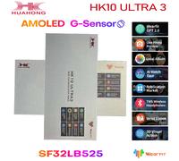 Orologio intelligente donna HK10 ULTRA3 per Apple Serie 10 AMOLED Uomo IP67 Impermeabile NFC BT Chiamata Chat GPT 1GB Bussola con rilevamento di gravità