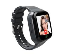 Orologio Intelligente Impermeabile 4G con Conversazione Bidirezionale e Videochiamate per Ragazzi e Ragazze Schermo Blu da 1,4 Pollici Materiale in Silicone Impermeabile IP67