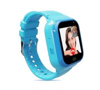 Orologio Intelligente Impermeabile 4G con Conversazione Bidirezionale e Videochiamate per Ragazzi e Ragazze Schermo Blu da 1,4 Pollici Materiale in Silicone Impermeabile IP67