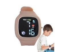 Orologio intelligente per bambini per ragazzi e ragazze, quadrato luminousS colorato display a LED orologio digitale | S impermeabile per bambini fitness activity tracker, regalo di compleanno per