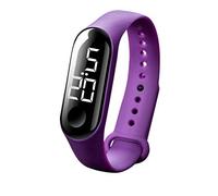 Orologio intelligente per bambini sveglia sensore sportivo donna orologi a LED orologi elettronici moda uomini e orologi luminosi orologio da uomo orologio sportivo band guarda rettangolare, m, misura