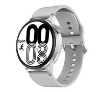 Orologio intelligente per gli uomini Orologi intelligenti per le donne Smartwatch con funzione di chiamata Bluetooth Chiamata AI Assistant GPS Track Sports, Argento, 44X11mm