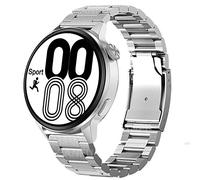 Orologio intelligente per gli uomini Orologi intelligenti per le donne Smartwatch con funzione di chiamata Bluetooth Chiamata AI Assistant GPS Track Sports, Argento2., 44X11mm