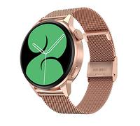 Orologio intelligente per gli uomini Orologi intelligenti per le donne Smartwatch con funzione di chiamata Bluetooth Chiamata AI Assistant GPS Track Sports, Oro 1., 44X11mm