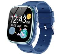 Orologio intelligente per ragazzi e ragazze, per bambini e ragazze, regalo per 4-12 anni, con fotocamera da 15 giochi, sveglia, lettore musicale, pedometro, regalo di compleanno