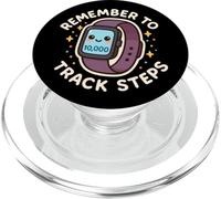 Orologio intelligente "Remember to Track Steps" PopSockets PopGrip per MagSafe
