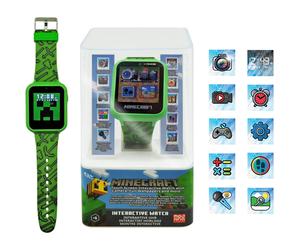 OROLOGIO INTERATTIVO MINECRAFT SMARTWATCH GIOCO MULTIFUNZIONE CON USB - MIN4045