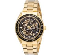 Invicta Objet D Art 49502 Orologio da Uomo - Impermeabile - Analogico - Movimento Automatico - acciaio inossidabile con quadrante nero - 47mm