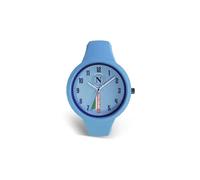 Orologio Junior SSC NAPOLI P-NA480KA4 Silicone Celeste 34mm 4 Scudetto OFFICIAL