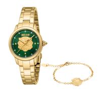 Orologio Just Cavalli JC1L334M0065 Donna Al Quarzo Cint. Acciaio Quadrante Verde