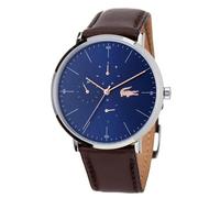 Orologio Lacoste Moon Uomo Quarzo 2010976 Day Date Acciaio Blu Marrone 40mm