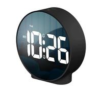 Orologio LED Alarm Clock - LED Aesthetic Desk Clock | Digital Alarm Clocks with Adjustable Bright Clear Display for Bedroom, Ufficio, Dorm, Bathroom, Living Room Decor, Modern Minimalisted Table