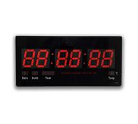 Orologio LED da Muro con Schermo Ampio, Calendario e Temperatura