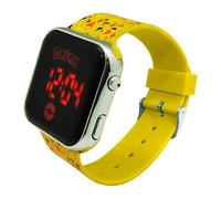 Orologio LED Pokémon Pikachu giallo con licenza per bambini