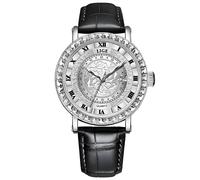 Orologio LIGE Decor - Nero / Argento