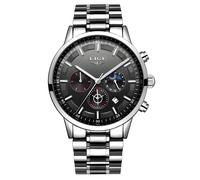 Orologio LIGE Steel - Argento / Nero