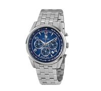 Orologio Lip Himalaya 40 mm Cronografo Acciaio Quadrante Blu