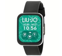Orologio Smartwatch VOICE SLIM BLACK SILVER Liu Jo Unisex Silicone, Lega di zinco