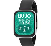 Orologio Smartwatch VOICE SLIM BLACK SILVER Liu Jo Unisex Silicone, Lega di zinco