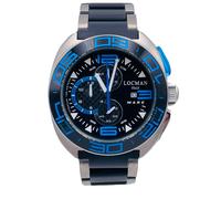 Orologio Locman Mare Titanio 47mm 138KBLTK/690 Crono Wr100m Scontatissimo Nuovo