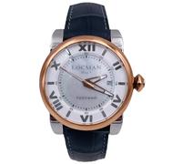 Orologio Locman Toscano Automatico Ref590AOWG990 42mm Grigio Scontatissimo Nuovo