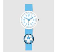 Orologio Luca Barra Bambino Cinturino Silicone Celeste con Pallone _JU103