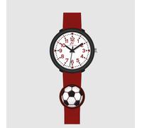 Orologio Luca Barra Bambino Cinturino Silicone Rosso con Pallone _JU102