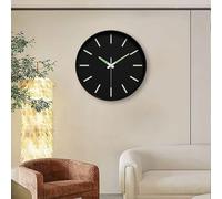 Orologio luminoso al buio, numeri luminosi, 30 cm, silenzioso, senza ticchettio,