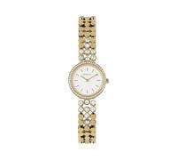 Breil Orologio DONNA LUSH quadrante MONO-COLORE BIANCO movimento SOLO TEMPO - 2 LANCETTE QUARZO e BRACCIALE ACCIAIO COLORATO ORO TW1978