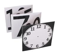 Orologio Mago scrivibile,Orologio di Carta scrivibile, Facile da Pulire, Trucchi Divertenti, Gadget | Casual per la Strada, Feste, riunioni,