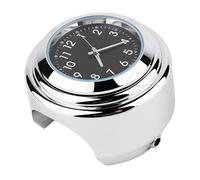 Orologio Manubrio per Motocicletta con Misuratore Automatico Orologio Manubrio in Lega di Alluminio Impermeabile con Tempo Preciso