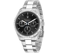Orologio Maserati Competizione Uomo R8853100023 Quarzo Acciaio Quadrante Nero...