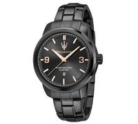 Orologio MASERATI uomo Successo datario acciaio nero R8853121010