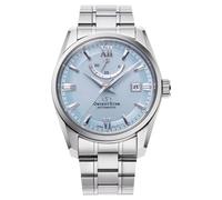 Orient Star RE-AU0109L00B - Orologio da uomo con quadrante blu e cinturino in acciaio inox