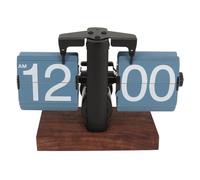 Orologio meccanico digitale retrò, per casa, ufficio, scuola, hotel, bar, design vintage con ingranaggi interni