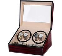 Orologio meccanico shaker per pianoforte per pianoforte avvegno di orologio vento in legno 4+6 orologio cassetta di orologio meccanico box di avvolgimento motori shaker shaker gioielli di stoccaggio
