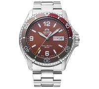 Orient Sports Kamasu Arabic - Orologio Da Uomo Automatico a Carica Manuale Impermeabile Bracciale e Cassa In Acciaio Metallizzato Quadrante Rosso - RA-AA0820R39B RA-AA0820R