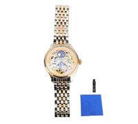 Orologio meccanico Tourbillon Scheletro di lusso Monta Automatico Orologio da polso impermeabile per uomini Acciaio inossidabile 40 mm Diariale